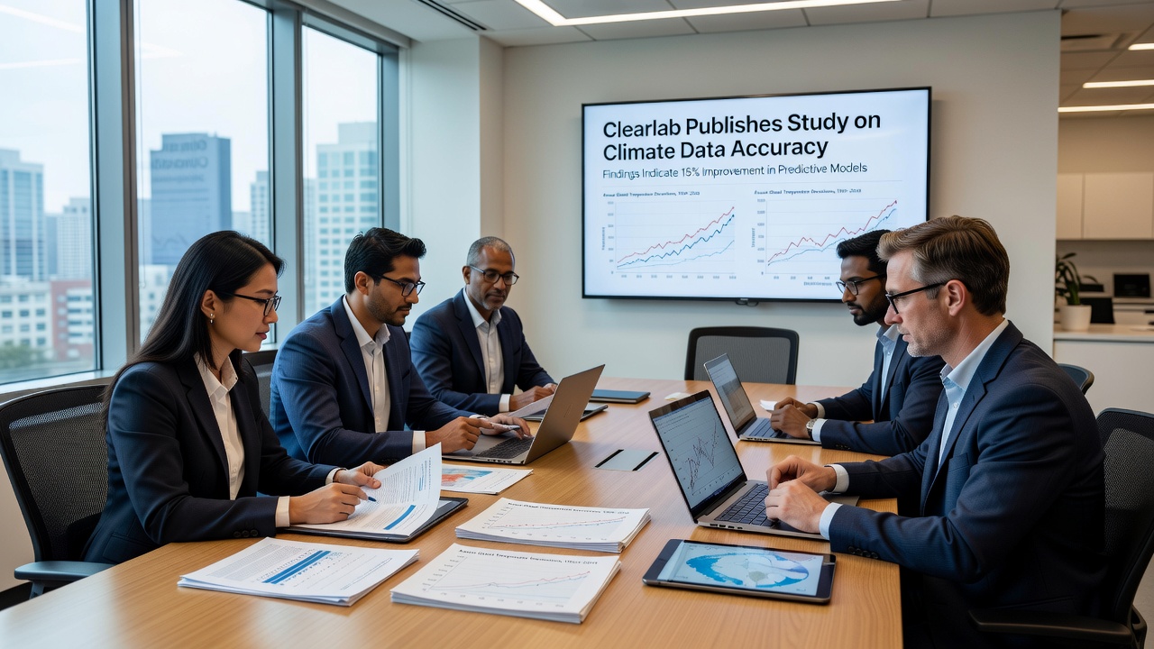 Clearlab Publishes Study on Climate Data Accuracy